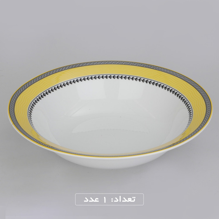 سرویس چینی 102 پارچه غذا خوری چینی زرین ایران سری ایتالیا اف مدل ویلیج درجه یک
