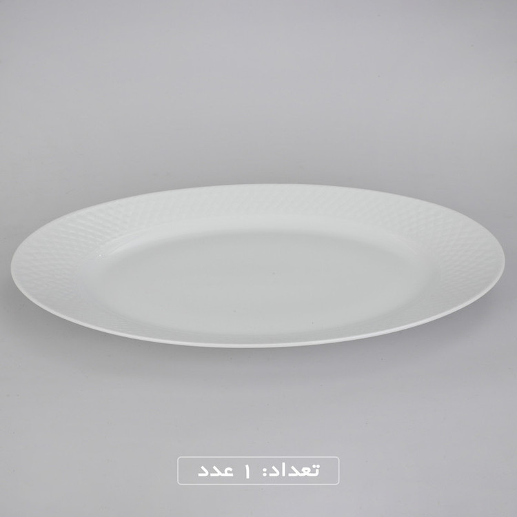 سرویس غذاخوری 28 پارچه چینی زرین ایران سری رادیانس مدل White 2 درجه عالی